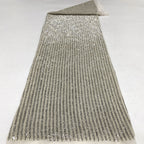 Dense 2mm Laminated Sequin Embroidery Fabric — fabric photo 2