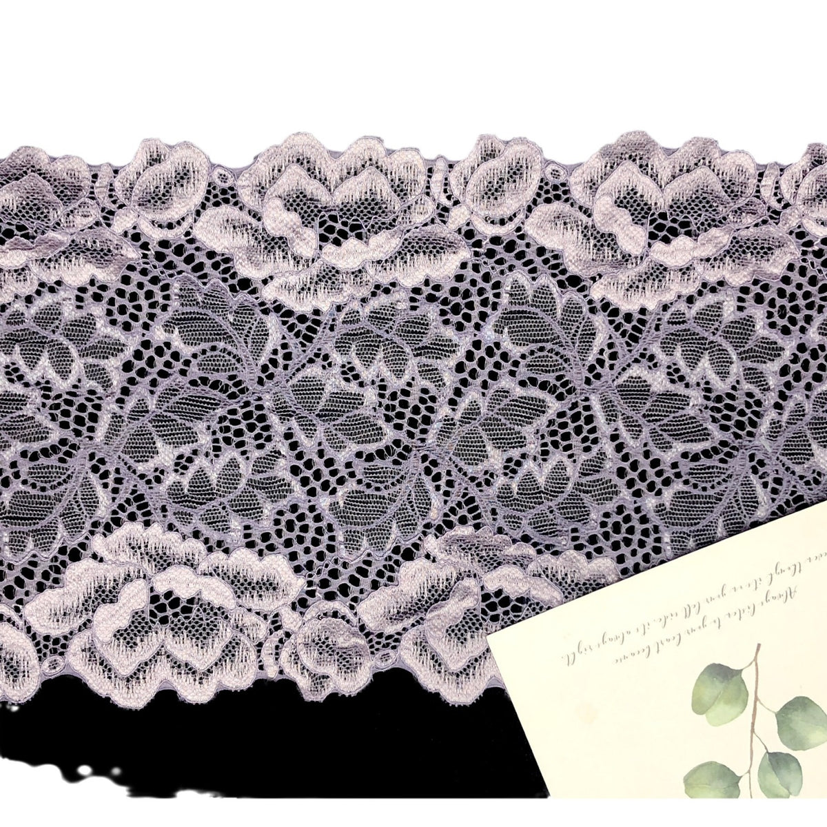 Two-Tone Wide Lace Trim 18 cm — fabric photo 5