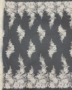 Symmetrical Bugle Bead & 3/4mm Sequin Fabric — fabric photo 6