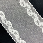 Wide Stretch Lace Trim 22 cm — fabric photo 3