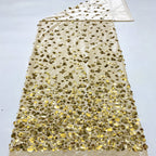 Gradient Fleece Bead Multisize Sequin Fabric — fabric photo 5