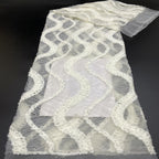 Sequin Embroidered Lace Fabric – Design 96127 — fabric photo 5