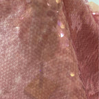 Dense 12 mm Sequin Embroidered Bridal Fabric — fabric photo 2