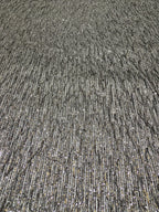 3 mm Sequin Embroidered Bridal Fabric – Design 10015 — fabric photo 4