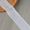 Ruffled Stretch Lace Trim — fabric photo 5