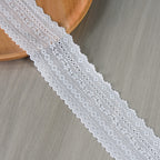 Ruffled Stretch Lace Trim — fabric photo 5