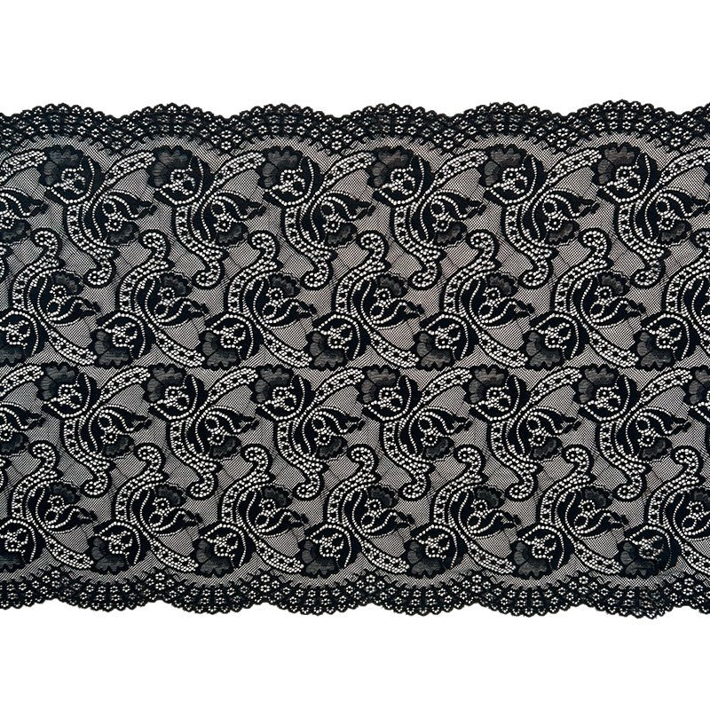 Wide Stretch Lace Trim 40 cm — fabric photo 4