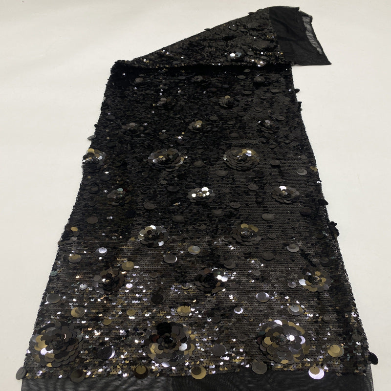 Mixed 5–18mm Sequin Embroidery Fabric — fabric photo 3