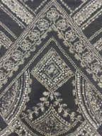 Foam Bead & 3/4mm Crystal Sequin Fabric — fabric photo 3