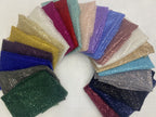Sequin and Bead Embroidered Mesh Fabric — fabric photo 5