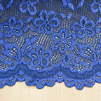 Double-Scallop Textured Stretch Nylon Lace Trim 30 cm — fabric photo 3