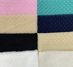 Checkered Bead Embroidered Lace Fabric — fabric photo 5