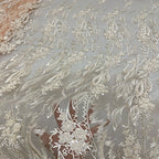 Sequin Embroidered Bridal Fabric – Design 74943 — fabric photo 5