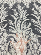 Foam Bead & 3/7mm Sequin Embroidered Fabric — fabric photo 2