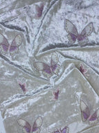 Mariposas coloridas bordadas en 3D: elegantes para vestidos y trajes de noche