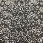 Heavy Bead & Foam Bead Embroidered Bridal Fabric — fabric photo 3