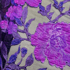 3D Decorative Embroidery Lace Fabric