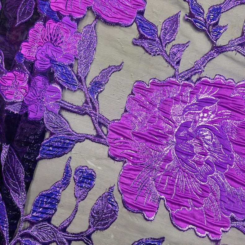 3D Decorative Embroidery Lace Fabric