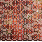 Sequin & Printed French Lace Fabric — fabric photo 2