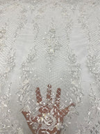 Foam Bead & 3/4mm Sequin Fabric for Stagewear — fabric photo 4