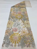 Botanical Multicolor Sequin Embroidered Fabric — fabric photo 6