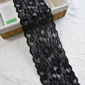 Double-Scallop Picot-Edge Stretch Nylon Lace Trim 15 cm - Style 76063 — fabric photo 6
