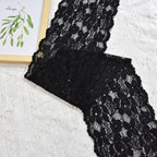 Double-Scallop Picot-Edge Stretch Nylon Lace Trim 15 cm - Style 76063 — fabric photo 5