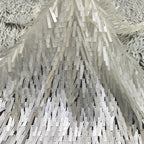Long Sequin Embroidered Mesh Fabric — fabric photo 3