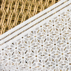 Circular Openwork Straight-Edge Stretch Lace Trim 25 cm — fabric photo 2