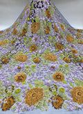 Multicolor Laminated Sequin Embroidery Fabric – 8 Colorways — fabric photo 6