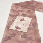 Printed Ribbon Sequin Organza for Dresses — fabric photo 4