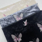 Mariposas coloridas bordadas en 3D: elegantes para vestidos y trajes de noche