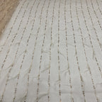 Feather Beaded Sequin Embroidered Mesh Fabric — fabric photo 2