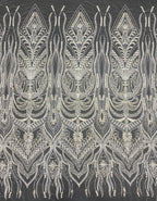 Sequin Embroidered Bridal Fabric – Design 91967