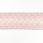 Five-Petal Floral Double-Scallop Corded Stretch Lace Trim 20.5 cm — fabric photo 4