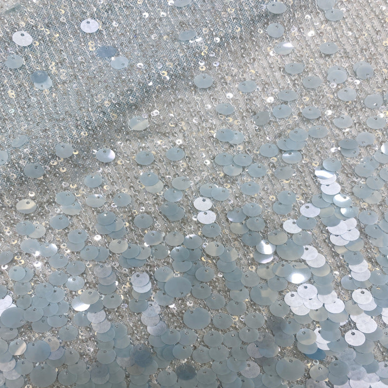 Gradient Stretch Mesh with 3–18mm Sequins — fabric photo 4