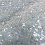 Gradient Stretch Mesh with 3–18mm Sequins — fabric photo 4