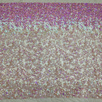 Multicolor 3/5/7 mm Sequin Embroidered Bridal Fabric – Design 72095 — fabric photo 3
