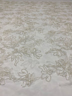 Cordwork Bead Embroidery with 4 mm Sequins — fabric photo 2