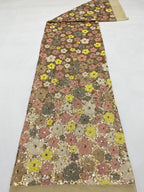 Plum Blossom Multicolor Sequin Embroidery Fabric — fabric photo 6