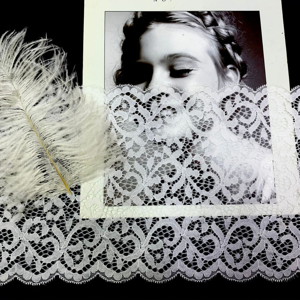 Stretch Lace Trim 18 cm