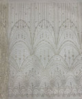 Sequin & Bubble-Bead Embroidered Bridal Fabric – Design 31391 — fabric photo 6