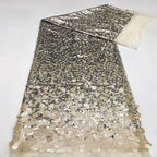 Gradient 5–18mm Sequin Embroidery Fabric — fabric photo 2