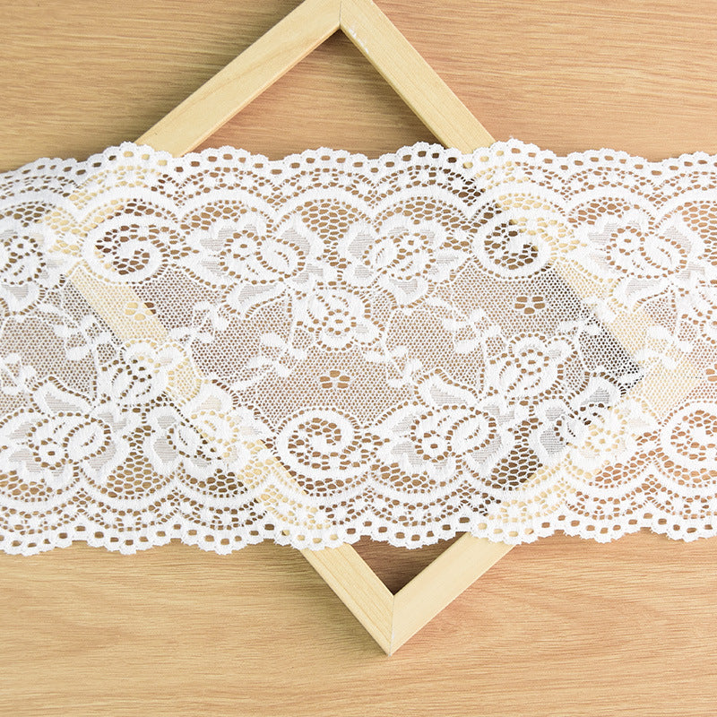 Stretch Lace Trim - 15 to 45 cm Width Options