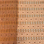 Soft Cutwork Chiffon Mesh with Rhinestone Embroidery – Per Yard