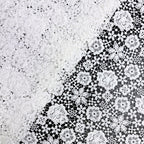 Natural White Polyester Water-Soluble Cutwork Lace – Per Yard — fabric photo 2