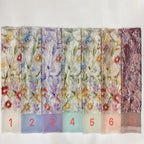 Printed Ribbon Bugle Bead & Sequin Fabric — fabric photo 5