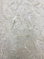 Beaded Sequin Embroidery Fabric for Bridesmaid Dresses — fabric photo 5