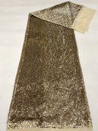 5mm Rolled Sequin Embroidered Stretch Mesh — fabric photo 6