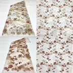 Multicolor Thread Bead and Mixed Sequin Embroidery Fabric — fabric photo 5